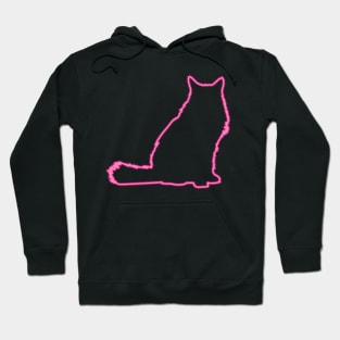 80s Retro Neon Sign Birman Hoodie